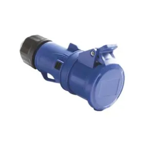 PRESA INDUSTRIALE VOLANTE BLU 2P+T CEE IP44