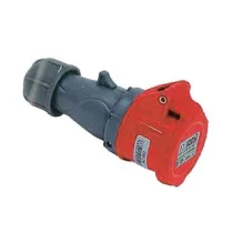 PRESA INDUSTRIALE VOLANTE ROSSA 3P+T+N CEE IP44