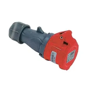PRESA INDUSTRIALE VOLANTE ROSSA 3P+T+N CEE IP44