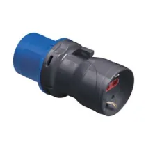 ADATTATORE INDUSTRIALE C/ SPINA CEE E PRESA SCHUKO 10/16A BIPASSO IP44