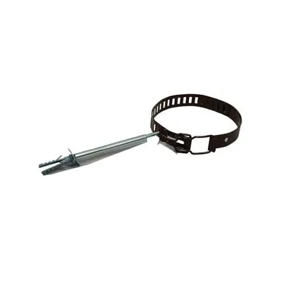 COLLARE PER TUBO STUFE SMALTATO MARRONE