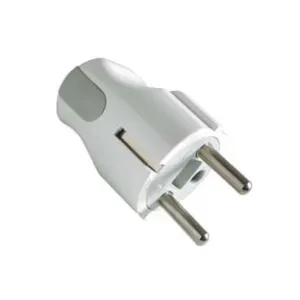 SPINA SCHUKO 2 POLI + TERRA 16A BIANCA