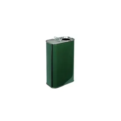 LATTINA PER OLIO RETTANGOLARE VERDE LT.2