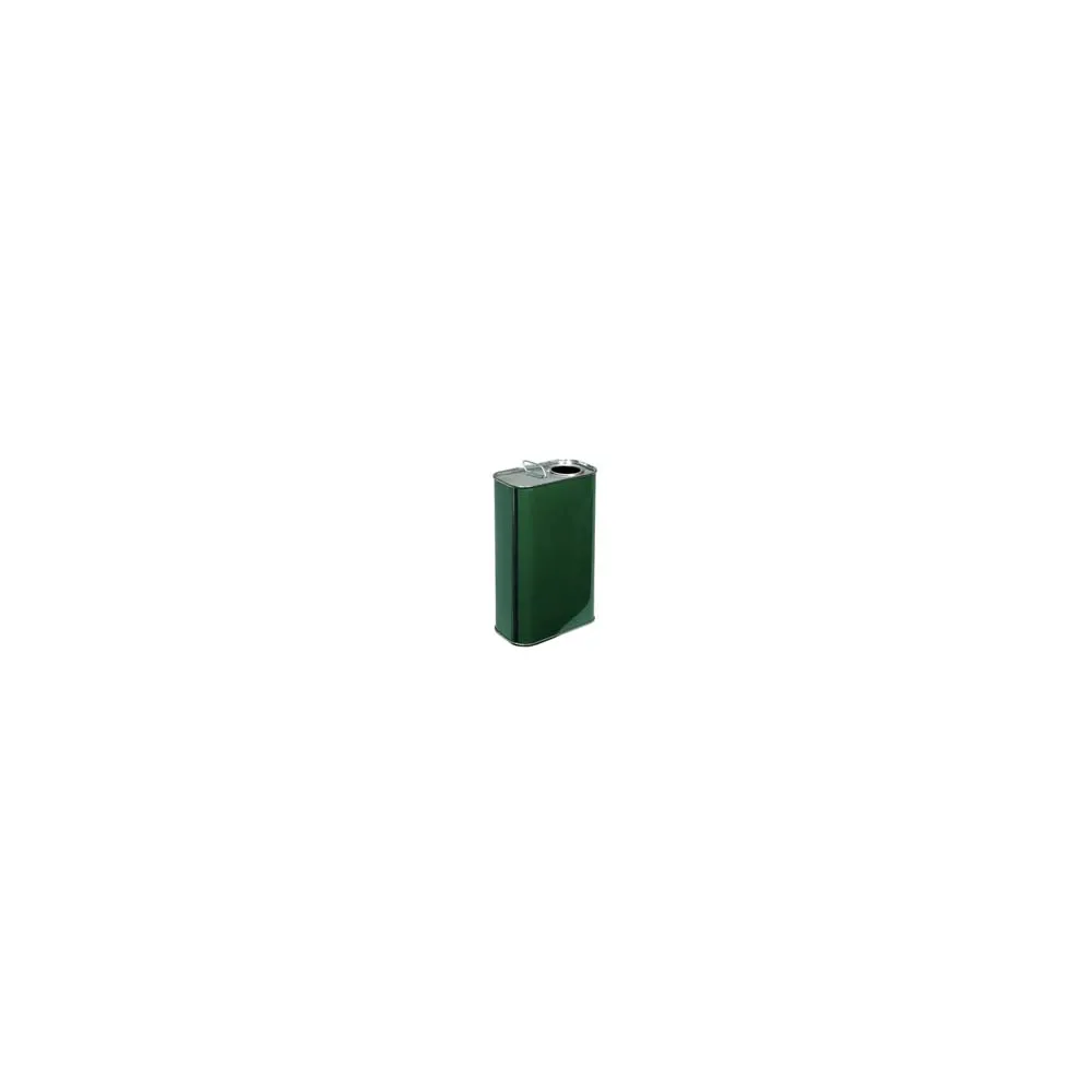 LATTINA PER OLIO RETTANGOLARE VERDE LT.2