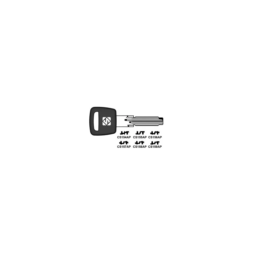 CHIAVI PER CILINDRI CISA 6+7 SPINE PROFILO PIATTO