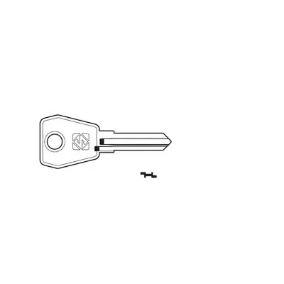 CHIAVI PER CILINDRI L&F 6-7-8 SPINE PICCOLE LF45R