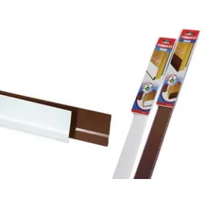 PARAFREDDO ADESIVO IN PVC FLESSIBILE CON FELTRO PER PORTE