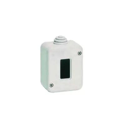 SCATOLA PORTAFRUTTI DA PARETE 1 POSTO IP40
