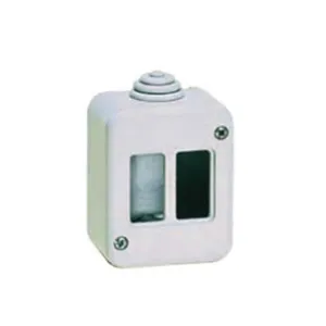 SCATOLA PORTAFRUTTI DA PARETE 2 POSTI IP40