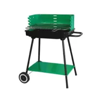 BARBECUE RETTANGOLARE CON RUOTE "MONTANA"