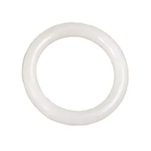 ANELLI PER SCORRITENDA TUBOLARI IN PLASTICA BIANCO