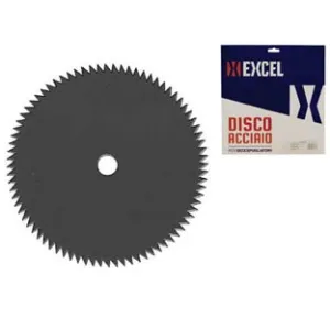 DISCO IN METALLO PER DECESPUGLIATORE A 80 DENTI