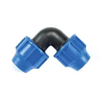 RACCORDO A COMPRESSIONE GOMITO 90° PN16