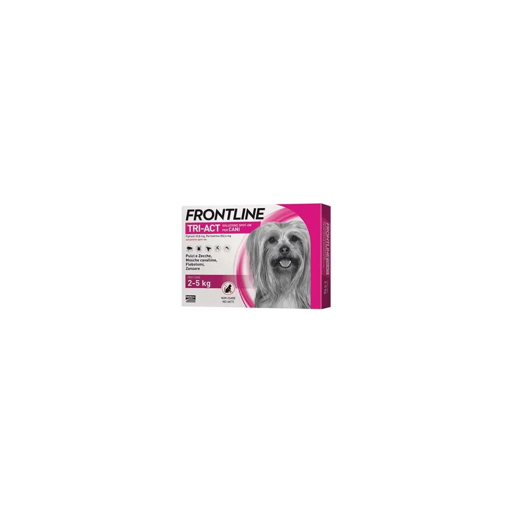 FRONTLINE TRI-ACT SPOT-ON PER CANI "XS"