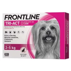 FRONTLINE TRI-ACT SPOT-ON PER CANI "XS"