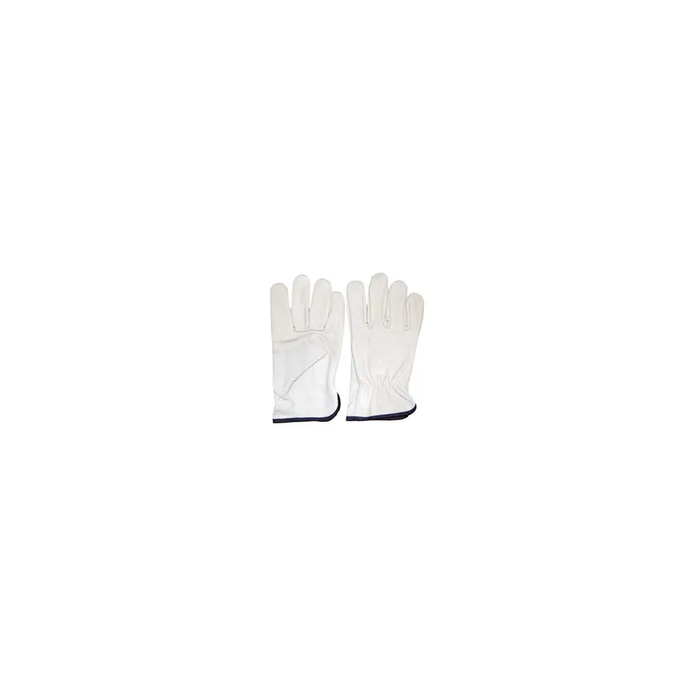 GUANTI DA LAVORO IN PELLE BOVINA BIANCO