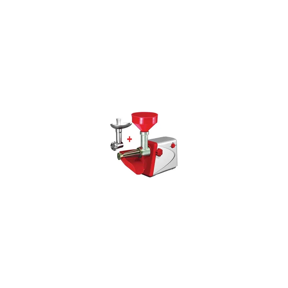 COMBINATO PASSAPOMODORO + TRITACARNE ELETTRICO "ARTUS C25" 385W