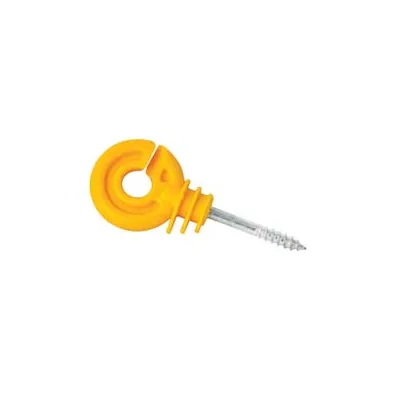 ISOLATORE ELETTRORECINZIONE AD ANELLO CON VITE PER LEGNO