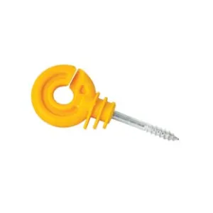 ISOLATORE ELETTRORECINZIONE AD ANELLO CON VITE PER LEGNO