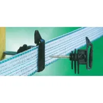 ISOLATORE ELETTRORECINZIONE CON VITE LEGNO PER FETTUCCIA