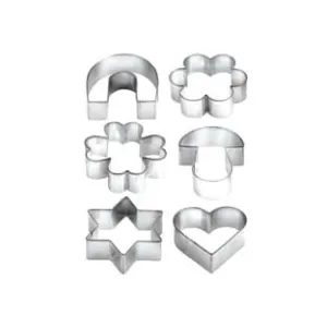SET 6 TAGLIABISCOTTI IN ANELLO "DELICIA"