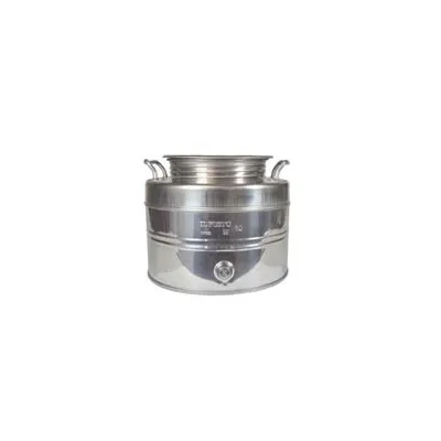 FUSTO INOX PER OLIO GRAFFATO LT.10