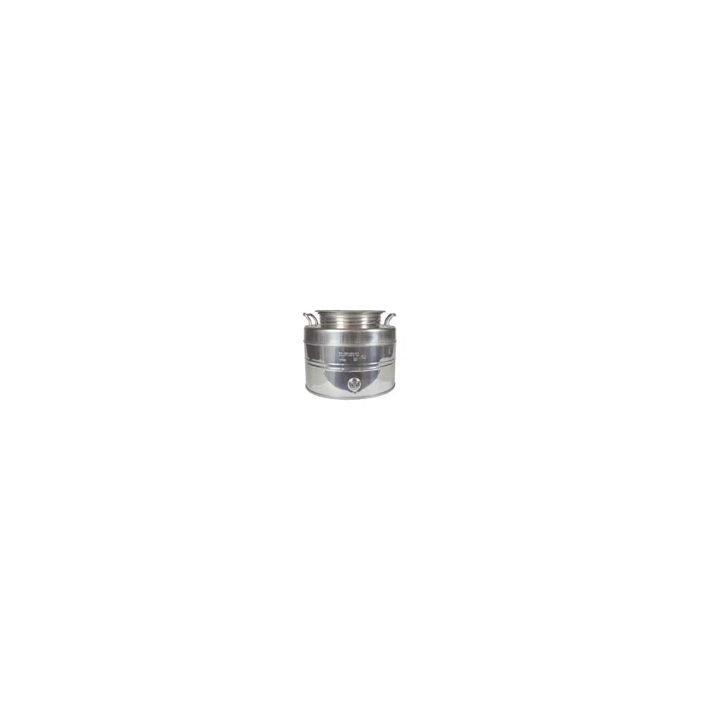 FUSTO INOX PER OLIO GRAFFATO LT.10