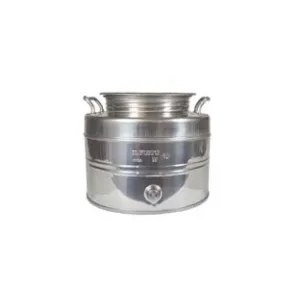 FUSTO INOX PER OLIO GRAFFATO LT.10