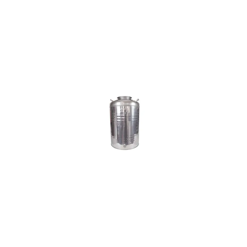 FUSTO INOX PER OLIO GRAFFATO LT.100