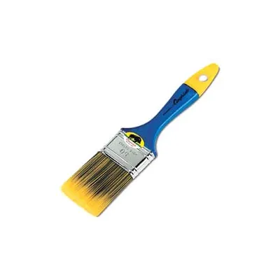 PENNELLESSA SETOLA SINTETICA "KREX" GIALLO/BLU SERIE 331