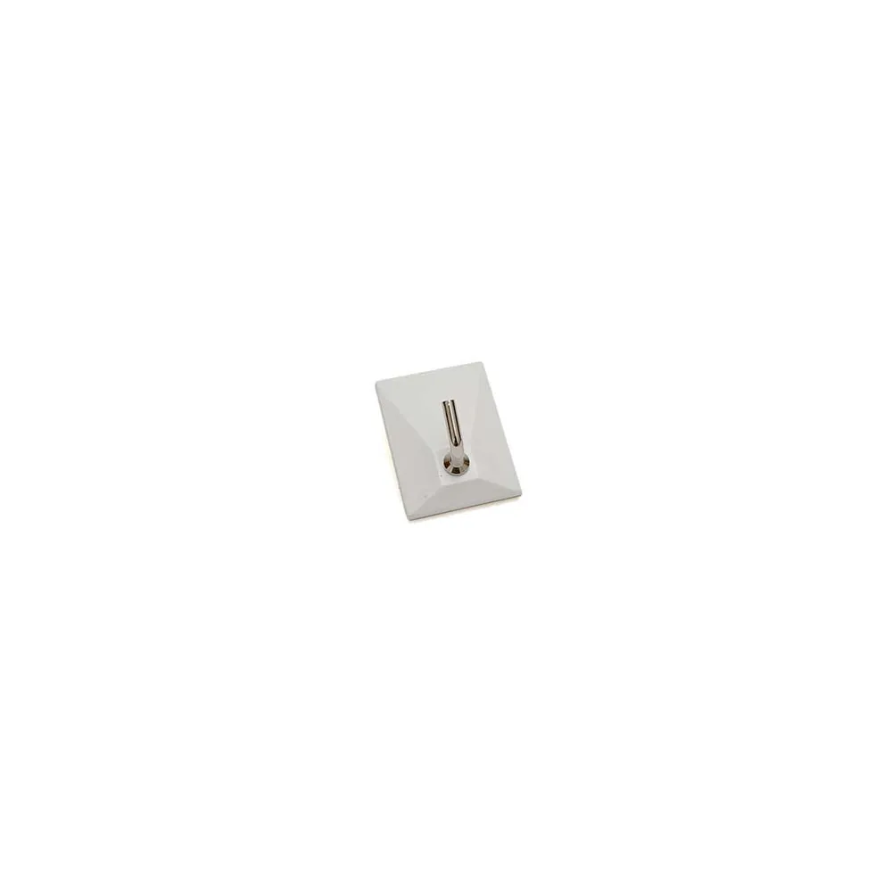 GANCI ADESIVI IN PLASTICA BIANCHI 1 POSTO