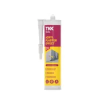 SILICONE SIGILLANTE ACRILICO RUVIDO VERNICIABILE ACRYL PLASTER EFFECT