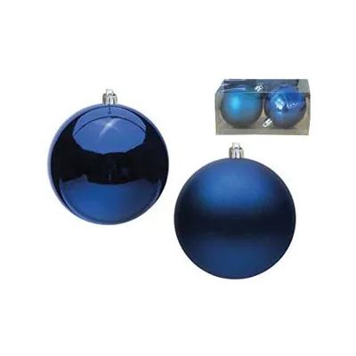SFERE LISCE 1 LUCIDA + 1 SATINATA COLORE BLU