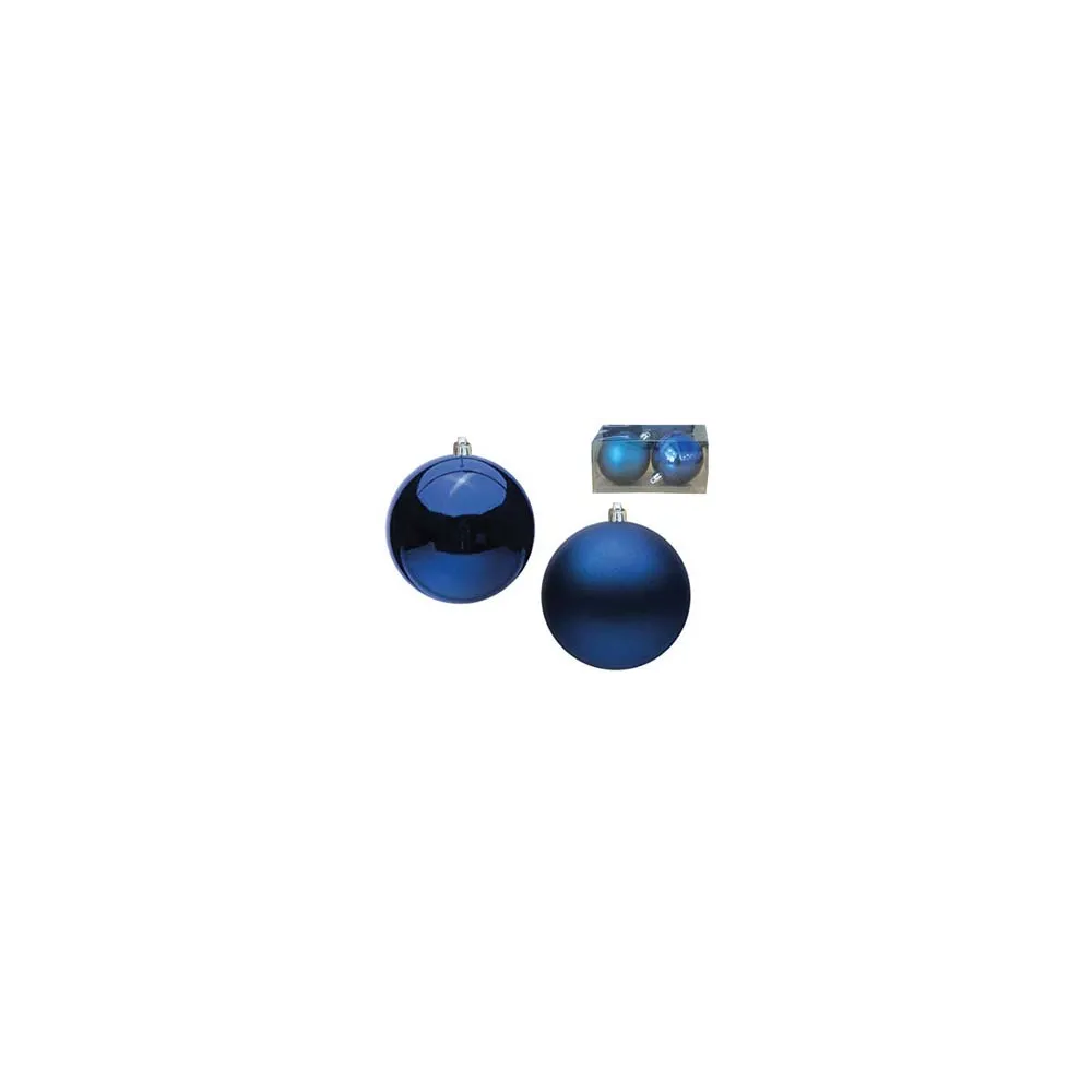 SFERE LISCE 1 LUCIDA + 1 SATINATA COLORE BLU
