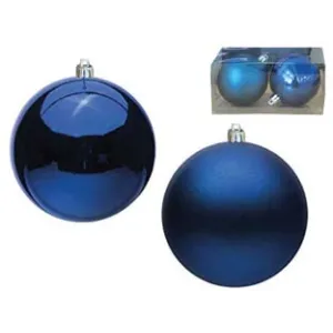 SFERE LISCE 1 LUCIDA + 1 SATINATA COLORE BLU