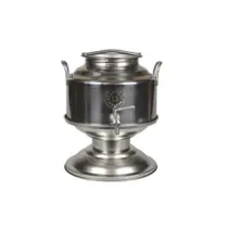 FUSTO INOX PER OLIO SALDATO LT.5 CON BASE