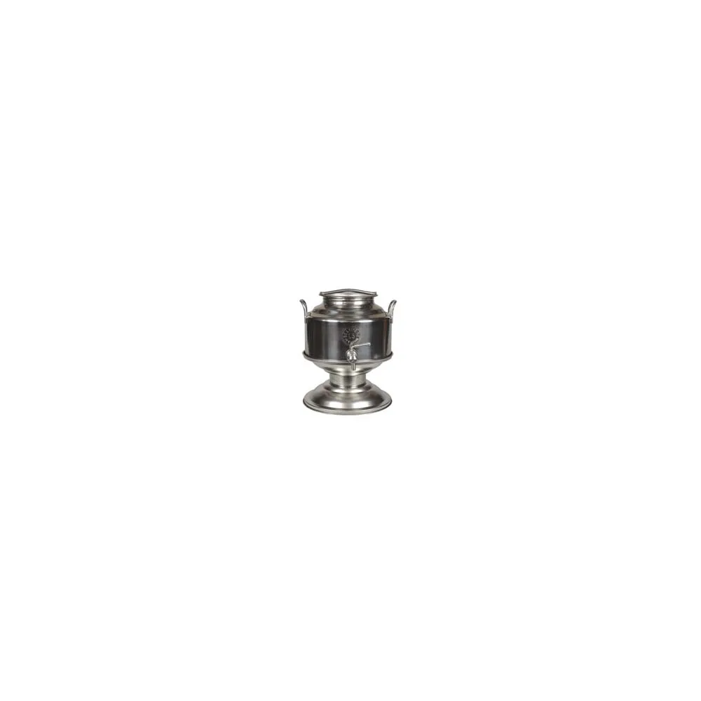 FUSTO INOX PER OLIO SALDATO LT.5 CON BASE