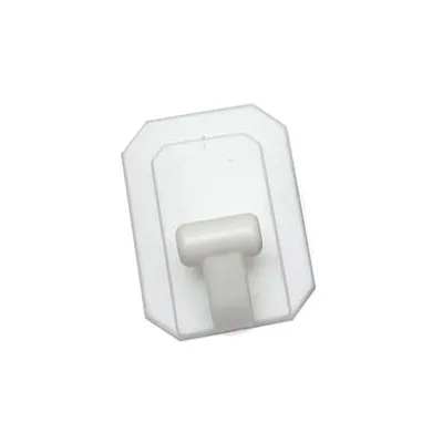 GANCI GIGANTI ADESIVI IN PLASTICA BIANCHI