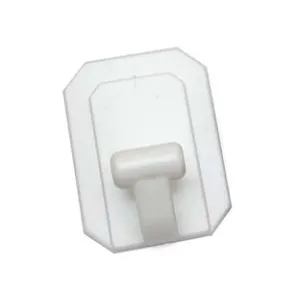 GANCI GIGANTI ADESIVI IN PLASTICA BIANCHI