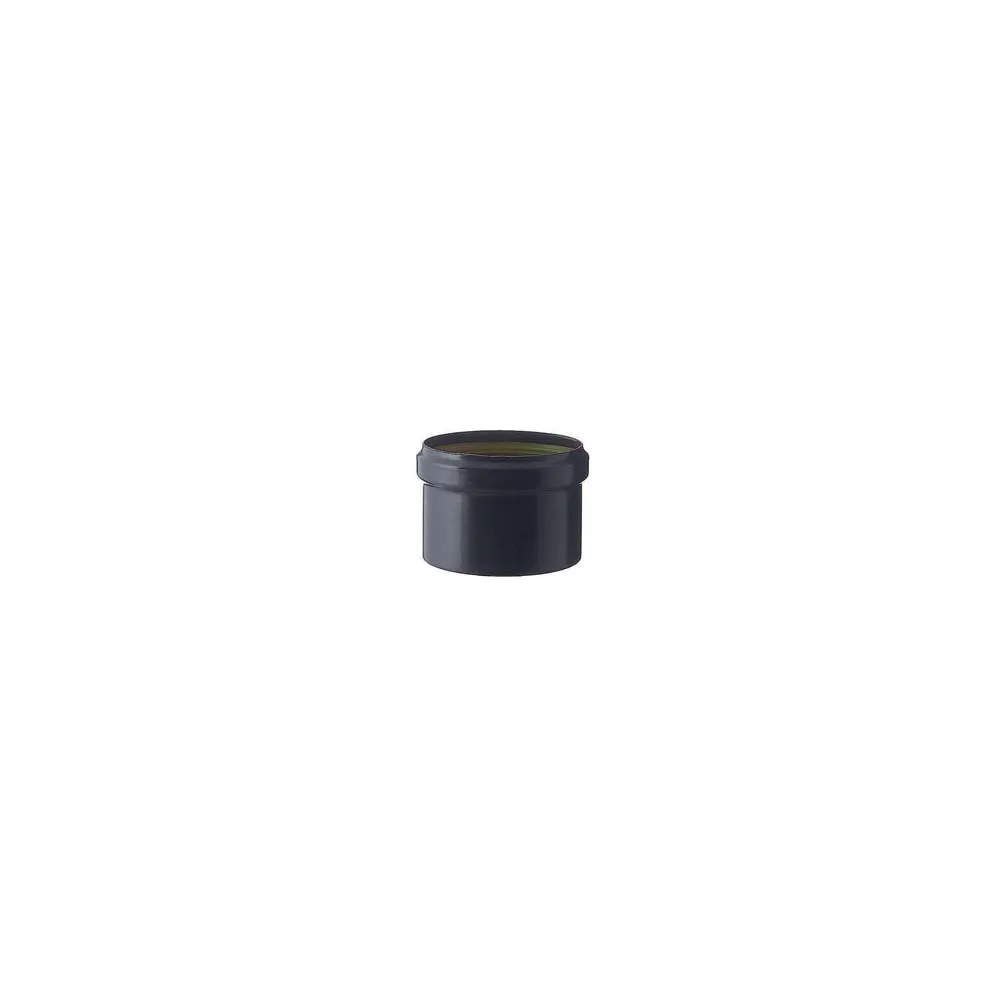 TAPPO SCARICO CONDENSA CIECO PER STUFE A PELLET  NERO OPACO MM.1