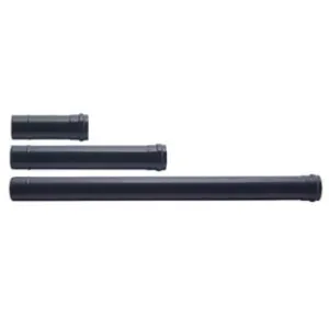 TUBO PER STUFE A PELLET PLUS LIGHT NERO OPACO NORMALE