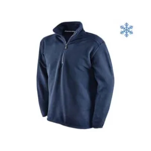 GIUBBINO IN PILE POLIESTERE CANAZEI BLU NAVY