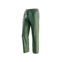 IMPERMEABILE PANTALONE IN NYLON SPALMATO IN PVC VERDE