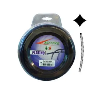 FILO NYLON "PLATINO" SEGHETTATO VIOLA  PER DECESPUGLIATORI