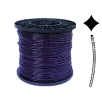 FILO NYLON "PLATINO" SEGHETTATO VIOLA PER DECESPUGLIATORE