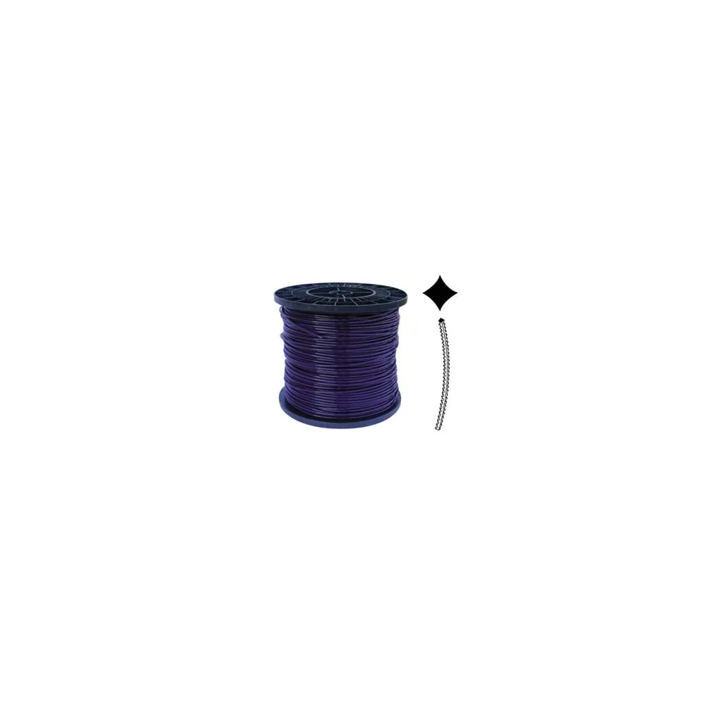 FILO NYLON "PLATINO" SEGHETTATO VIOLA PER DECESPUGLIATORE