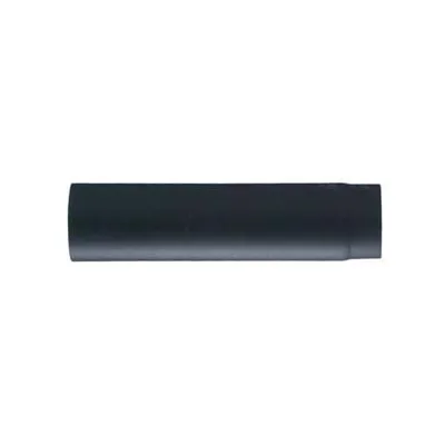 TUBO PLUS LIGHT PER STUFA NERO OPACO