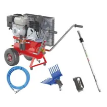 MOTOCOMPRESSORE IN KIT ENERCOMP 55/24 GP K CARRELLATO