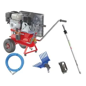 MOTOCOMPRESSORE IN KIT ENERCOMP 55/24 GP K CARRELLATO