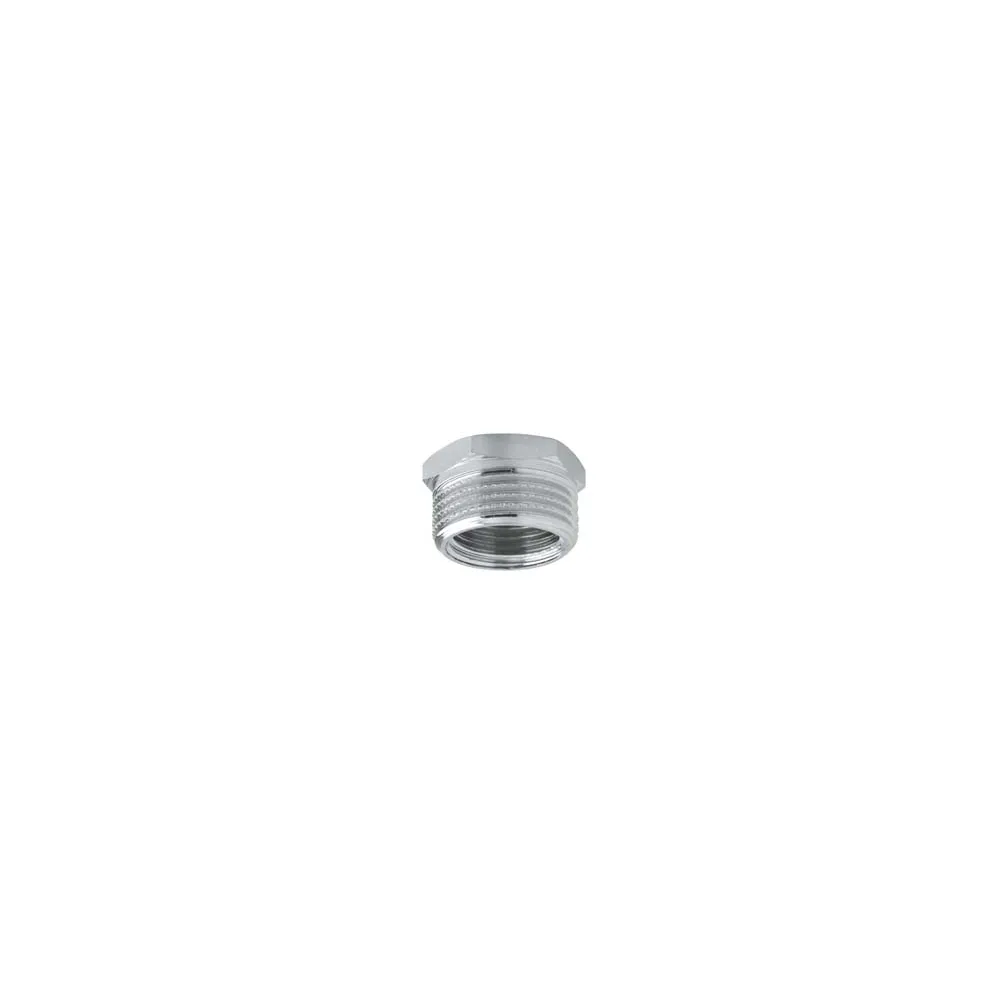 RIDUZIONE ESAGONALE OTTONE CROMATO